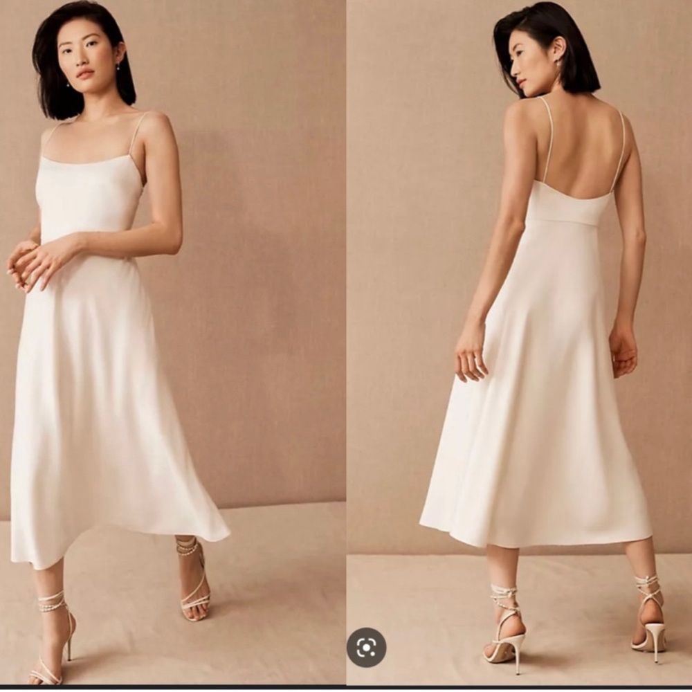 Sachin + Babi x BHLDH Anthropologie sleeveless Leti Dress bridal wedding